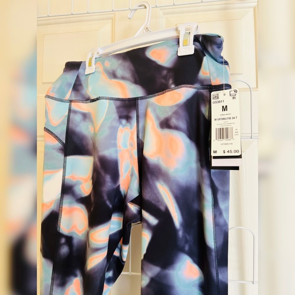 adidas Zoe Saldana Collection High Waisted Capri Leggings | Women M | NWT - Picture 2 of 2